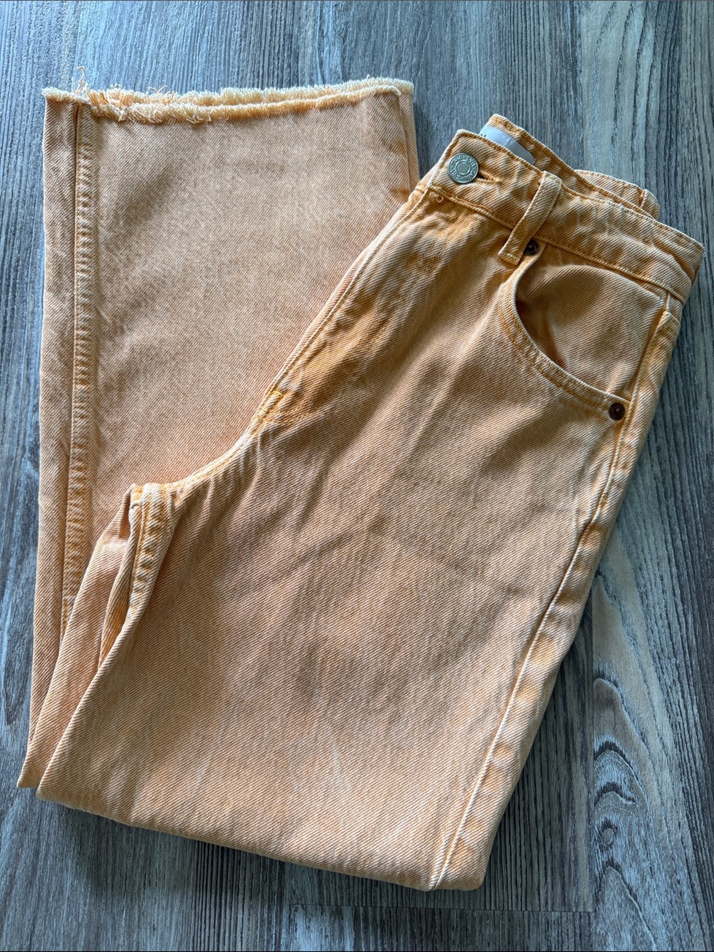 Women’s Zara Peach-Colored Jeans